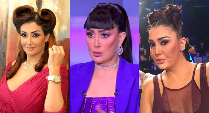 تسريحات شعر غادة عبد الرازق