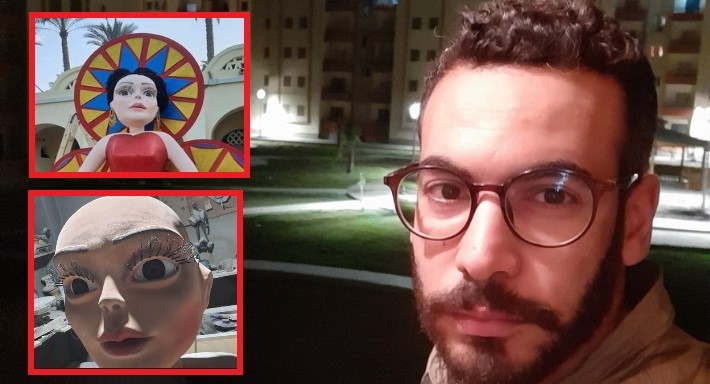 أحمد أبو عقرب مصمم دمية لعبة السبيط في مسلسل &quot;الكبير&quot;