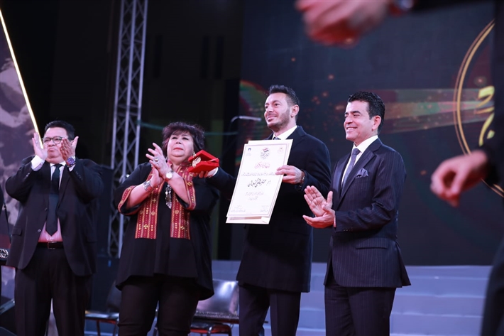 تكريم مصطفى شعبان في احتفالية هل هلالك