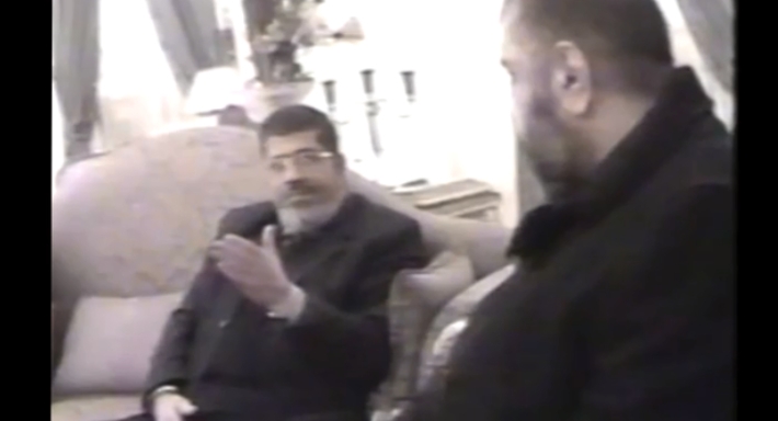 محمد مرسي في فيديو من التسريبات
