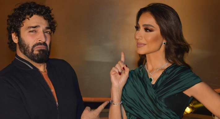 بسمة وهبة وحميد الشاعري