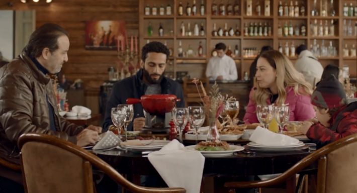 مشهد من الحلقة الأولى لمسلسل بطلوع الروح