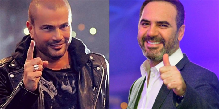 وائل جسار وعمرو دياب