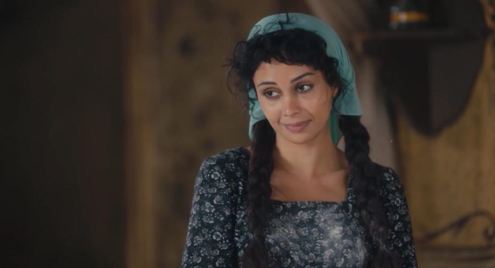 نانسي علم الدين في مشهد من جزيرة غمام