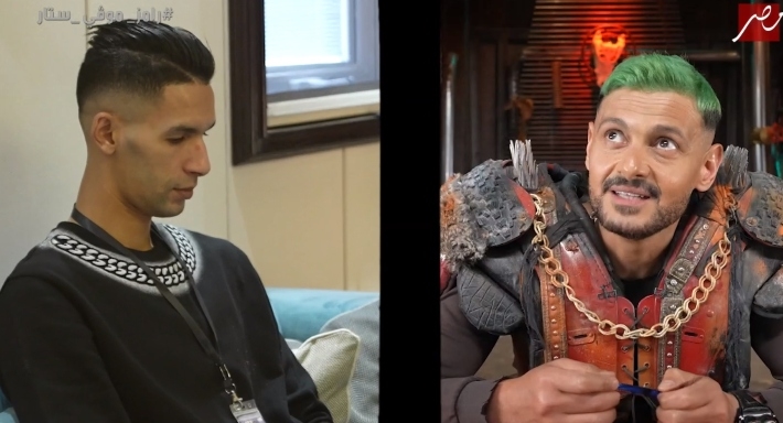 رامز جلال وبدر بانون