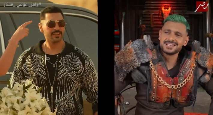 رامز جلال وحسن أبو الروس