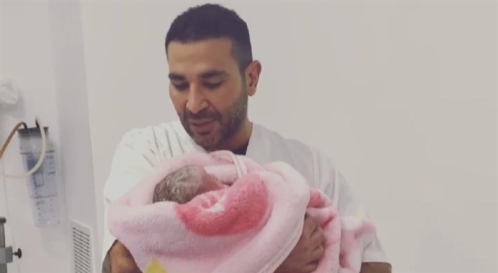 أحمد سعد ومولودته