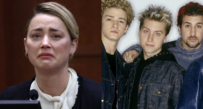 عضو فريق NSYNC يسخر من آمبر هيرد على تيك توك