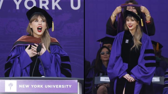 تايلور سويفت تحصل على شهادة الدكتوراه من جامعة نيو يورك