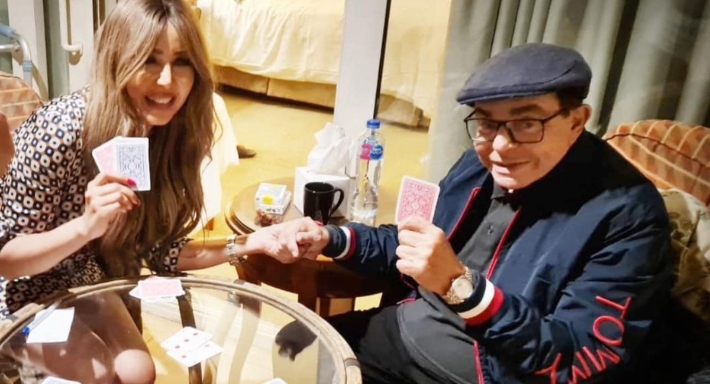 سمير صبري وإيمان أبو طالب