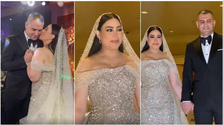 اللقطات الأولى من حفل زفاف بوسي وهشام ربيع (فيديو وصور) | خبر | في الفن