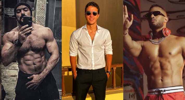 محمد رمضان ونور النبوي وأحمد العوضي