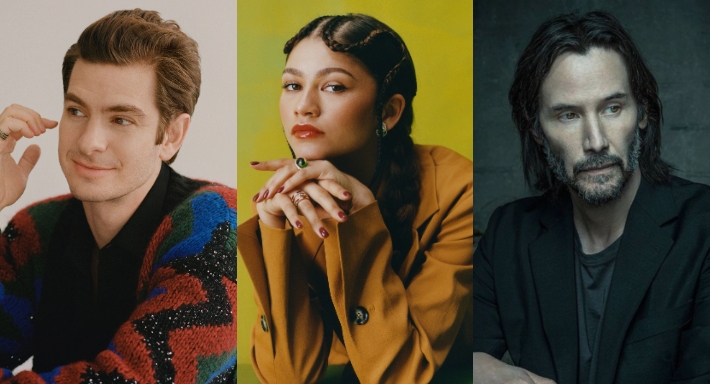 من بينهم زيندايا وأندرو جارفيلد وكيانو ريفز .. الفنانين الأكثر تأثيرًا لعام 2022
