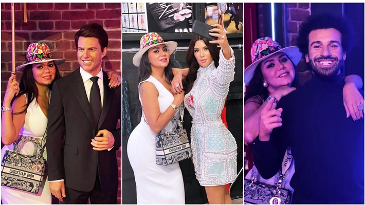 رانيا يوسف بمتحف توسو