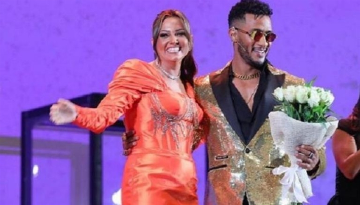 محمد رمضان وبشرى