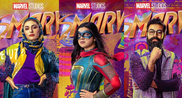 أول بطلة خارقة مسلمة في البوسترات الرسمية لمسلسل Ms. Marvel