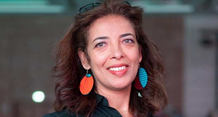 ليندا بلخيرية مديرة الملتقى