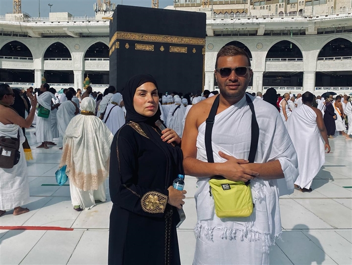 رامي صبري وزوجته