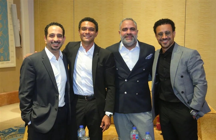 أحمد داود ومحمد شاهين وآسر ياسين وطارق الجنايني