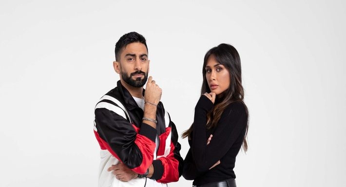 إنجي كيوان مع أنس بوخش