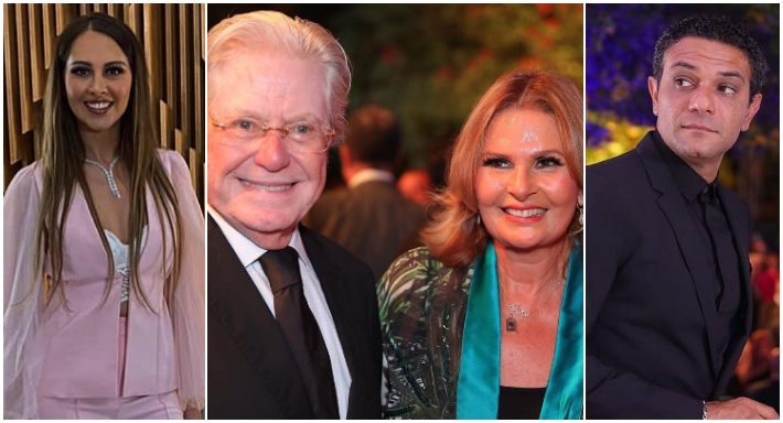 الفنانون في حفل السفارة البريطانية