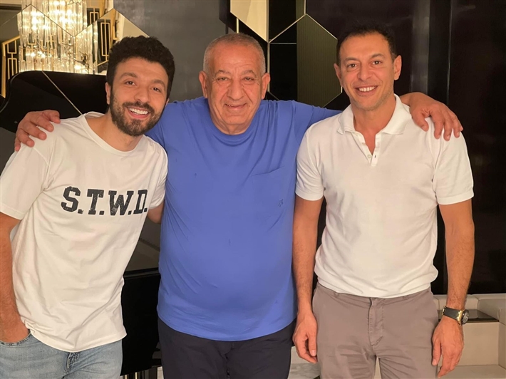 مصطفى شعبان وكامل أبو علي وأحمد خالد موسى