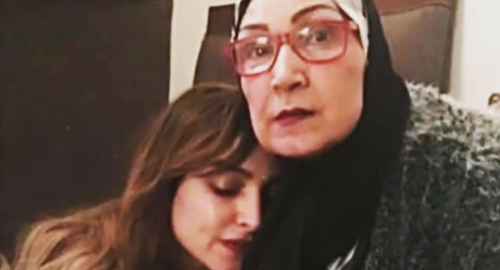 روجينا ووالدتها