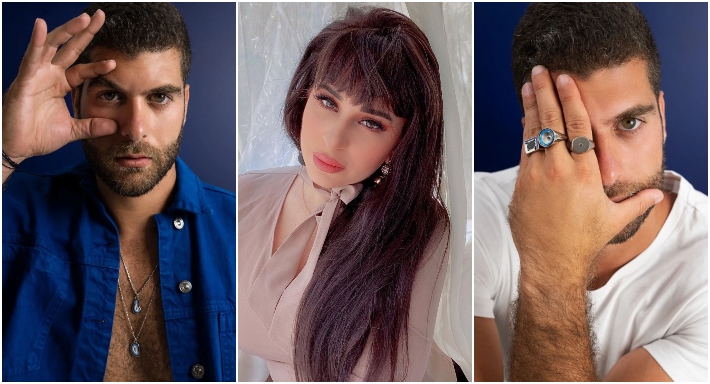 أسما شريف منير وأحمد حسنين