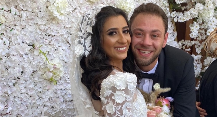 محمد علي رزق وزوجته