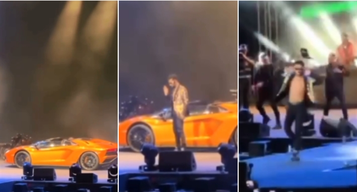 محمد رمضان في حفله بالأردن