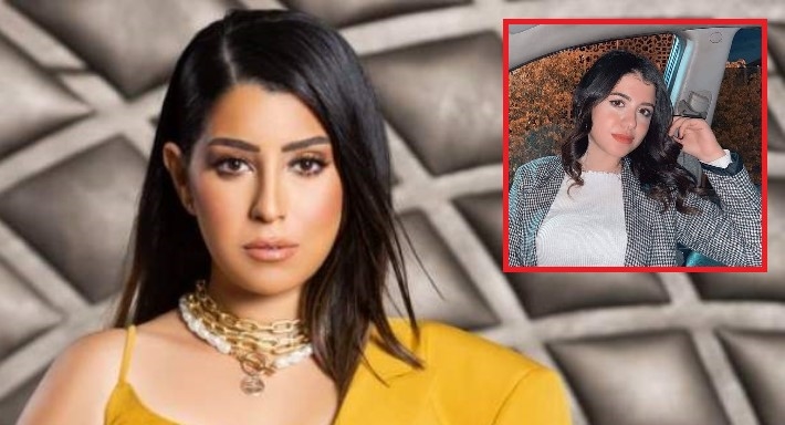 أيتن عامر وطالبة جامعة المنصورة