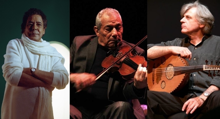 رومان بونكا وعبده داغر ومحمد منير