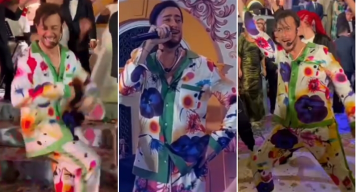 سعد لمجرد من حفل الزفاف