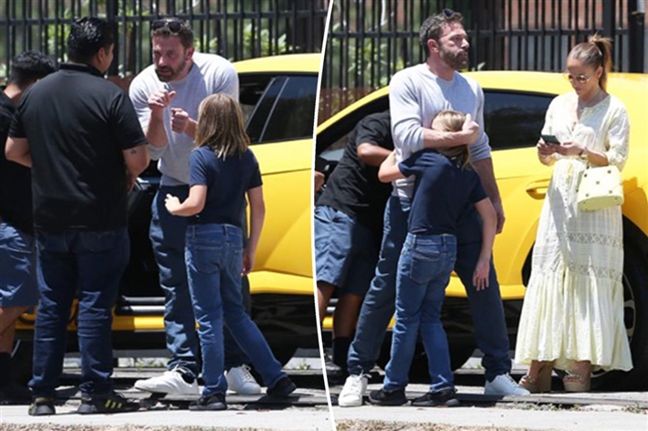 نجل بن أفليك يصدم سيارة &quot;لامبورجيني&quot; بسيارة BMW 