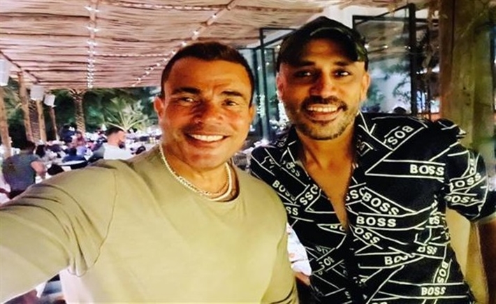 محمد يحيى وعمرو دياب