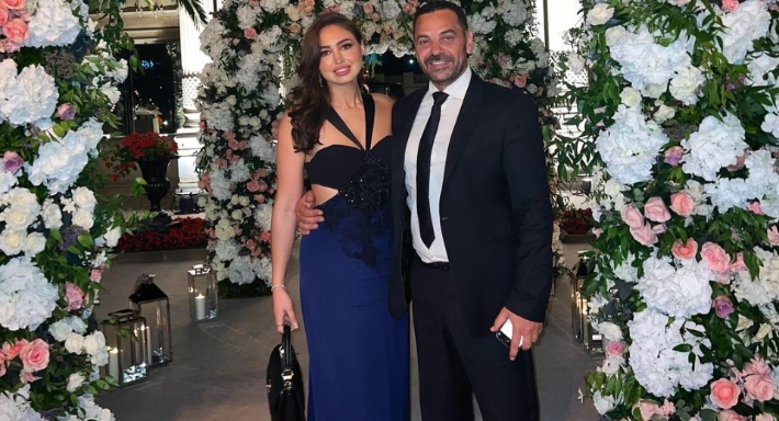 طارق العريان ونيكول سعفان