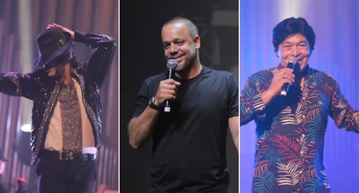 حمدي باتشان وميشيل فاضل واستعرض أغاني مايكل جاكسون