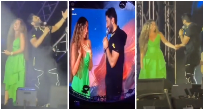 تامر حسني وهنا الزاهد