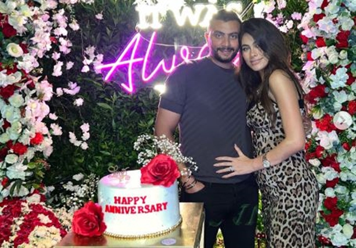 هاجر أحمد وزوجها