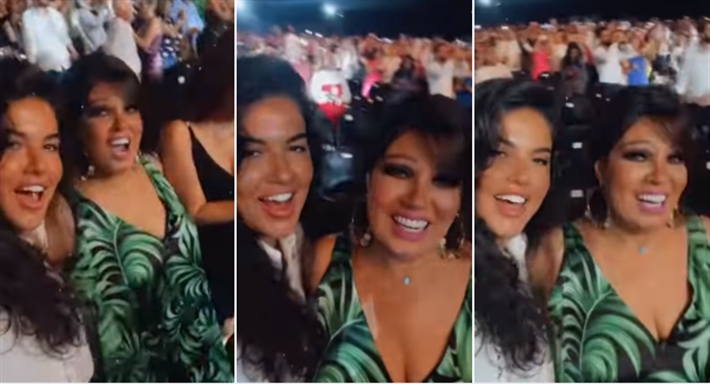 فيفي عبده وابنتها هنادي