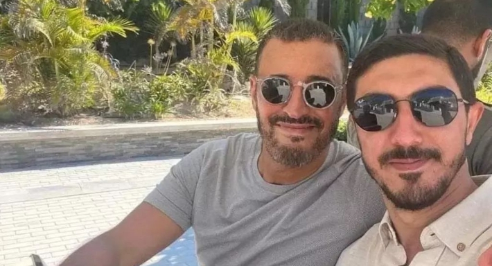 كاظم الساهر وابنه