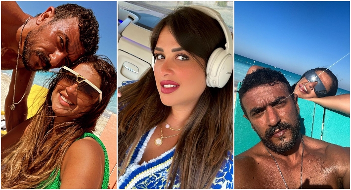 ياسمين عبد العزيز وأحمد العوضي