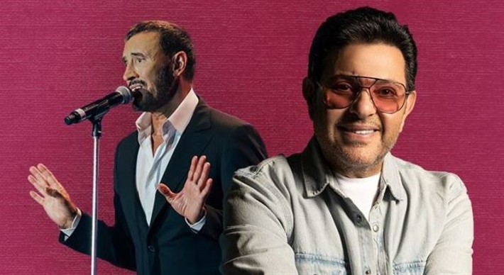 هاني شاكر وكاظم الساهر