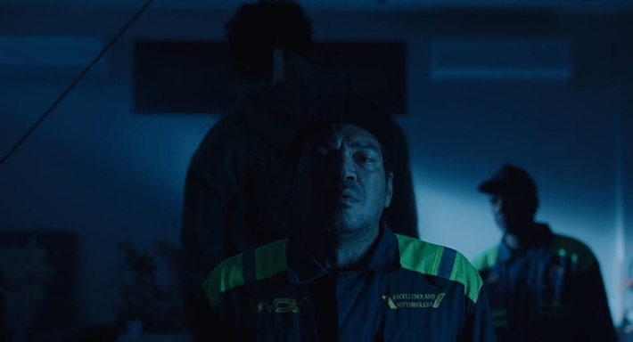 باسم سمرة في مشهد من منعطف خطر