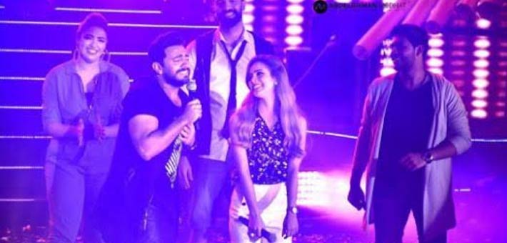 رنا سماحة وتامر حسني