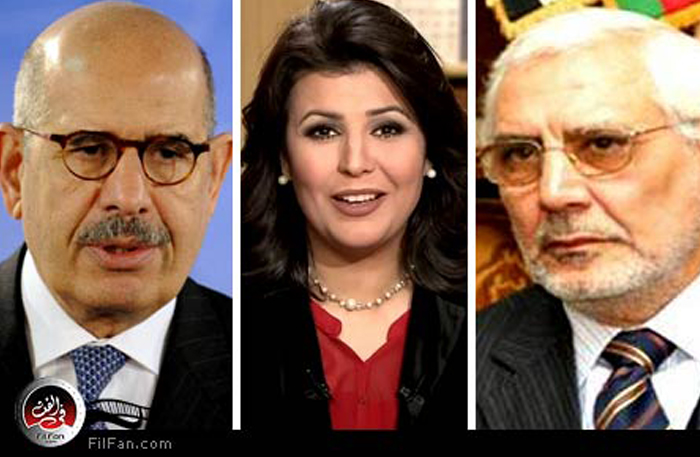 أبوالفتوح ومنى والبرادعي