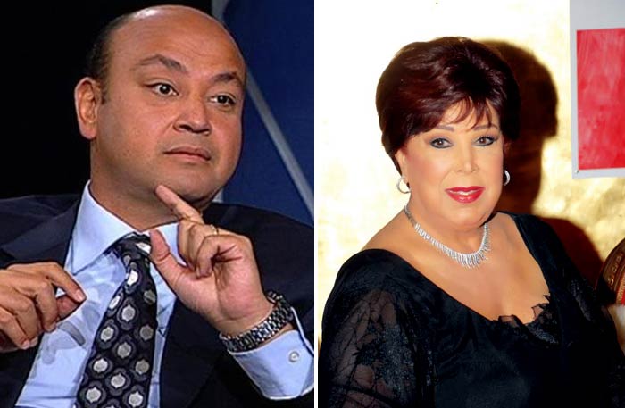 رجاء الجداوي وعمرو أديب