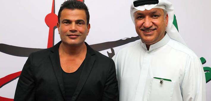 عمرو دياب مع سالم الهندي