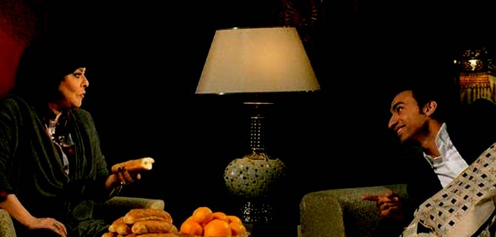 علي ربيع واسعاد يونس خلال الحلقة