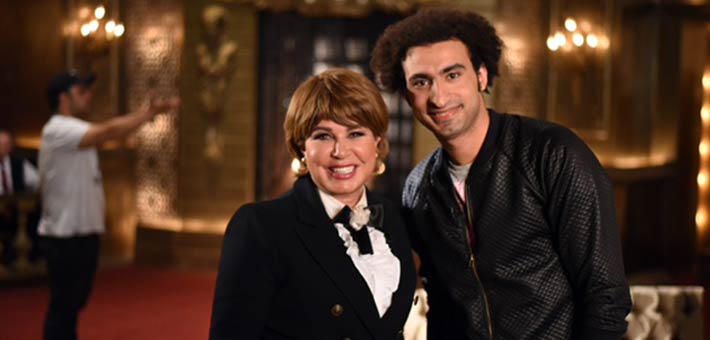 علي ربيع مع نجوى إبراهيم في &quot;بيت العائلة&quot;